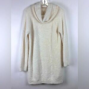 Lou & Grey Womens' Cowl Neck Long Sleeve Sweater Dress